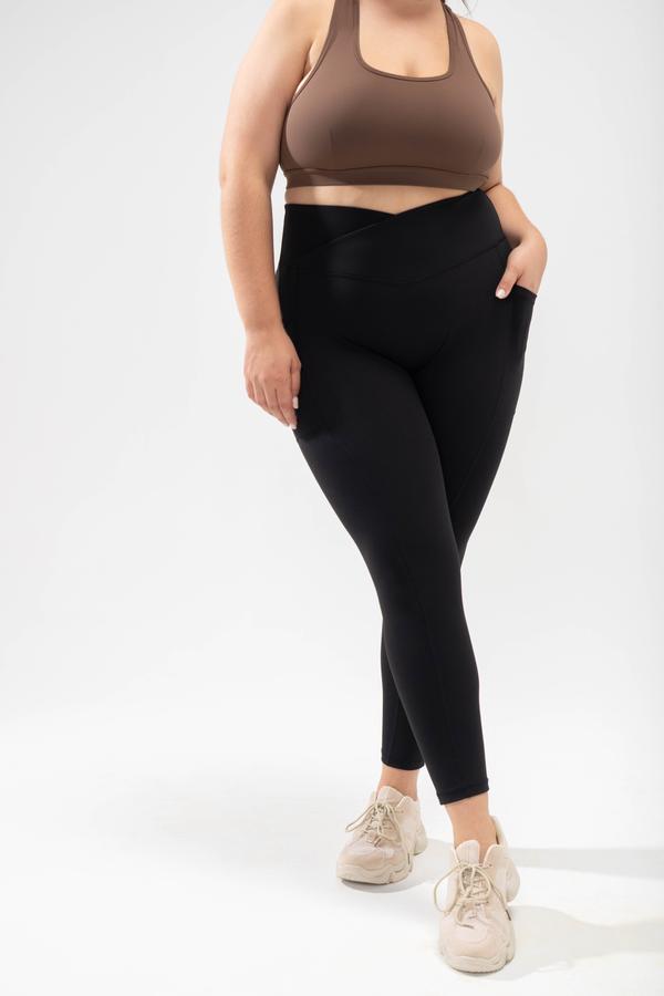 Ultimate Hourglass Legging with Pockets - Black – Arise Active